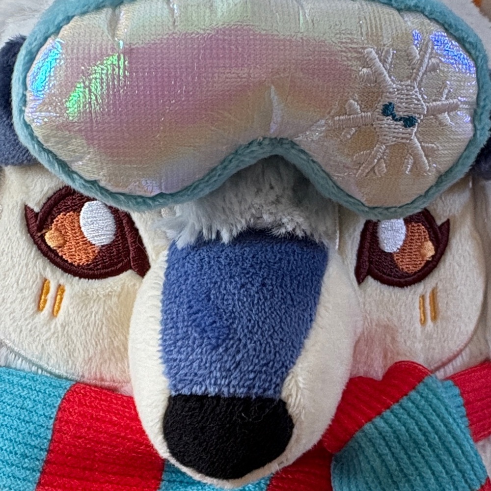 Little fox Squishable winter 2024 with ski goggles RARE! - Picture 2 of 5